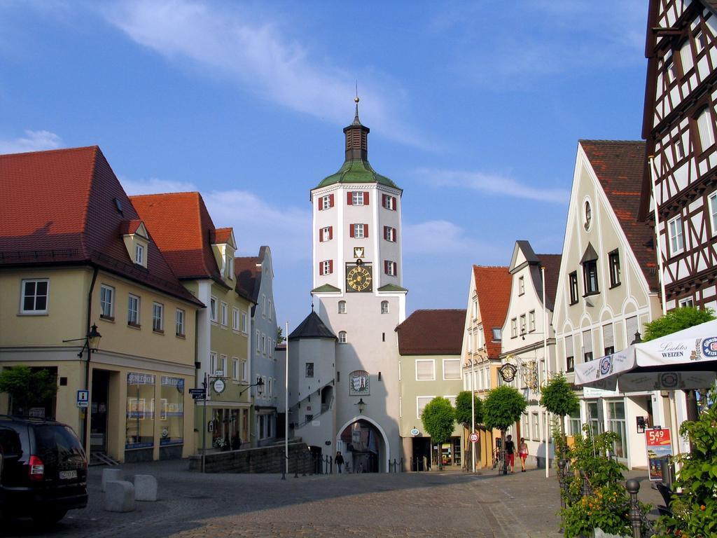 Brauereigasthof Zur Muenz Seit 1586 Günzburg Екстериор снимка