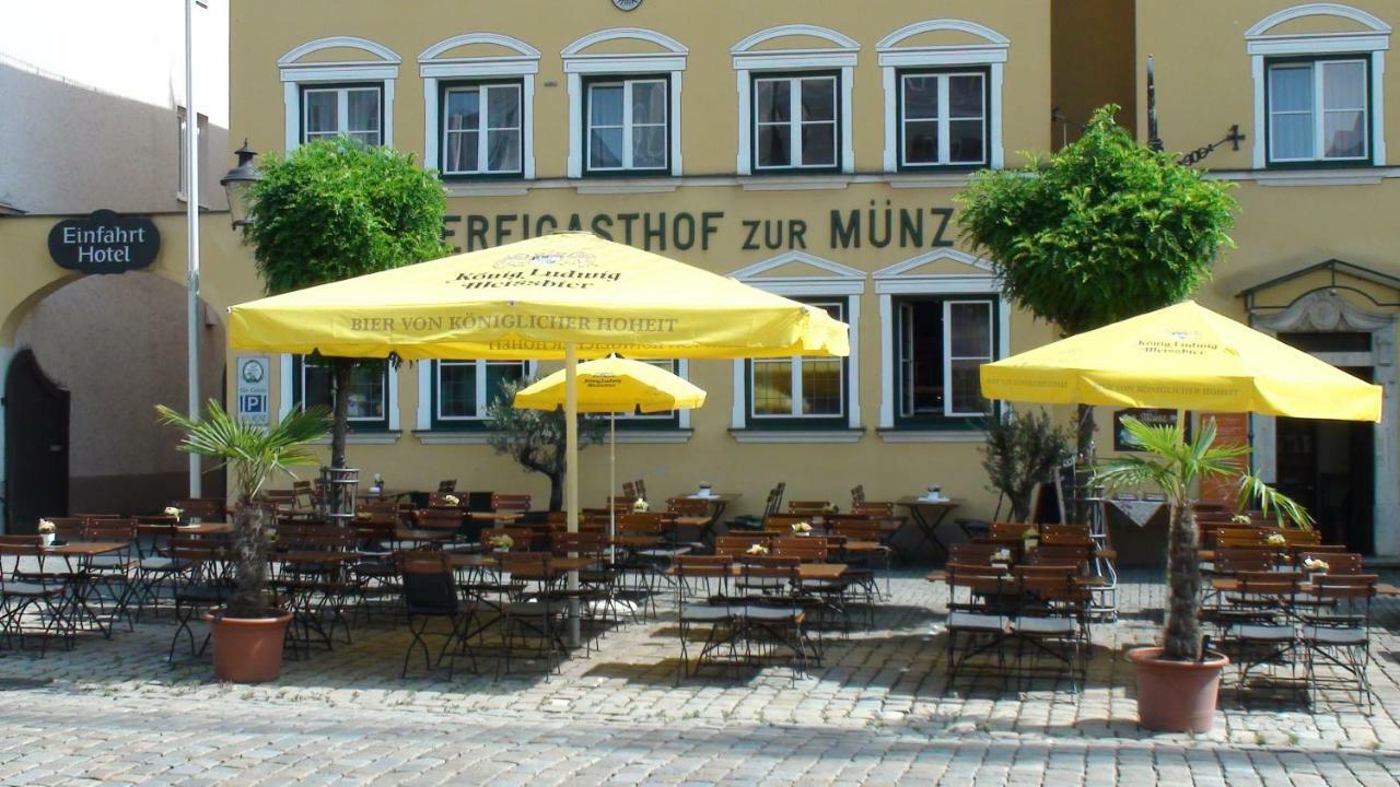 Brauereigasthof Zur Muenz Seit 1586 Günzburg Екстериор снимка